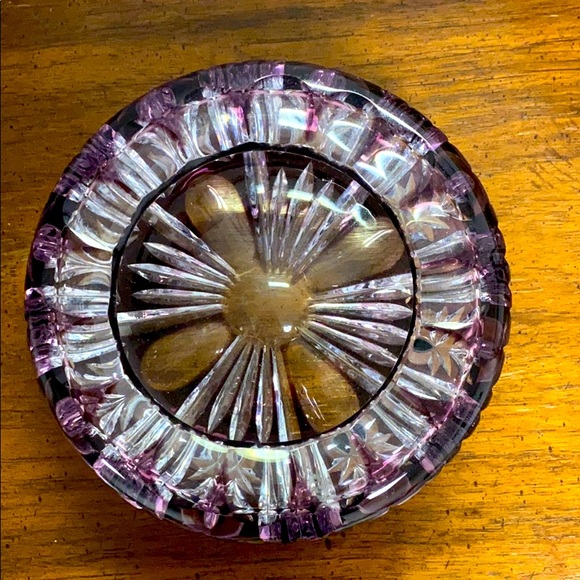 Purple multi-use glass piece